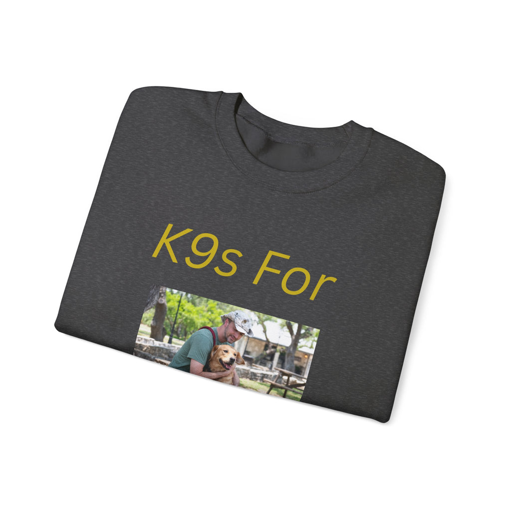 K9s For Warriors Crewneck Sweatshirt — Veteran Support Dog Rescue