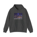 9/11 Tribute Hoodie - "Remember. Honor. Rise." NYC Skyline Memorial Sweatshirt
