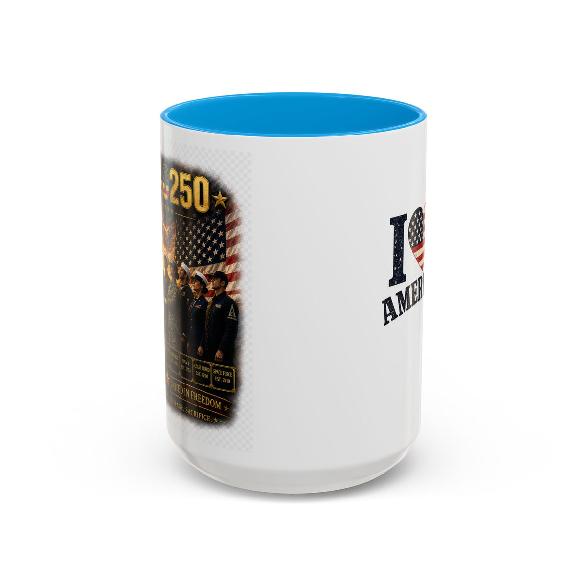 I Love America | HERO250 Patriotic American Coffee Mug