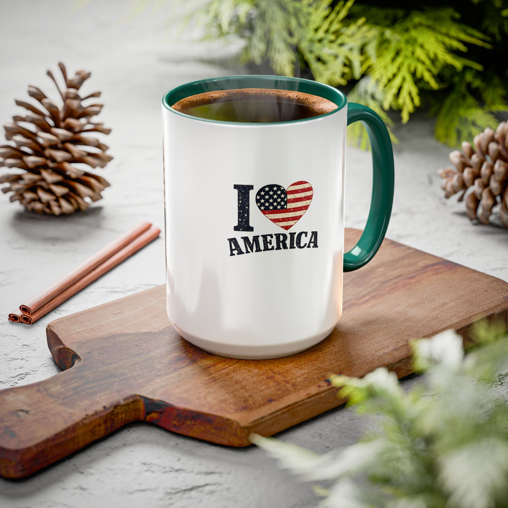 I Love America | HERO250 Patriotic American Coffee Mug