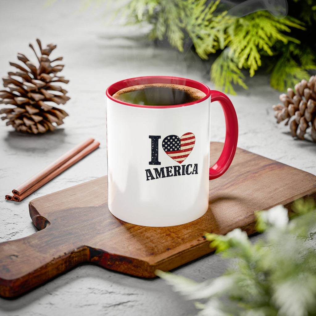 I Love America | HERO250 Patriotic American Coffee Mug