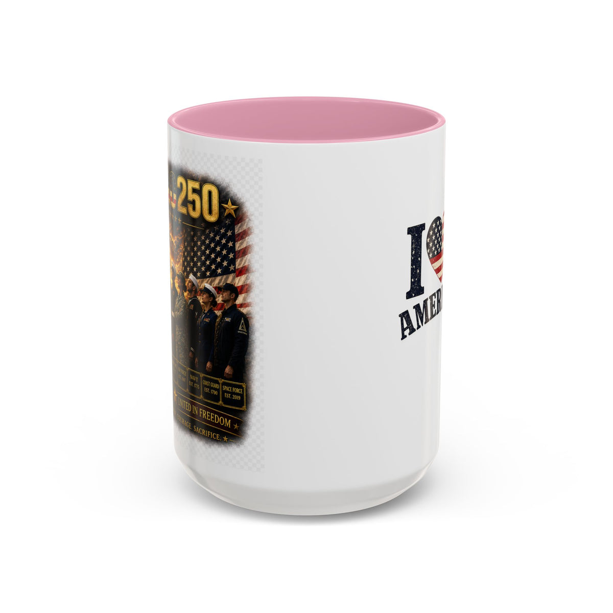I Love America | HERO250 Patriotic American Coffee Mug