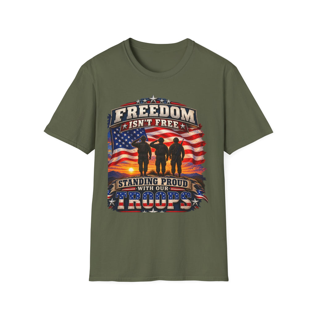 "Freedom Isn't Free" Unisex Soft-style T-Shirt