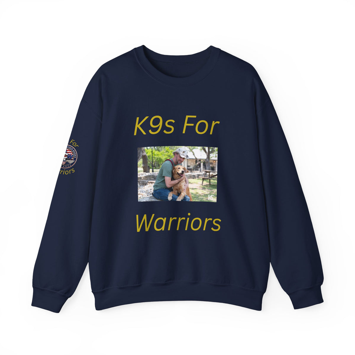 K9s For Warriors Crewneck Sweatshirt — Veteran Support Dog Rescue