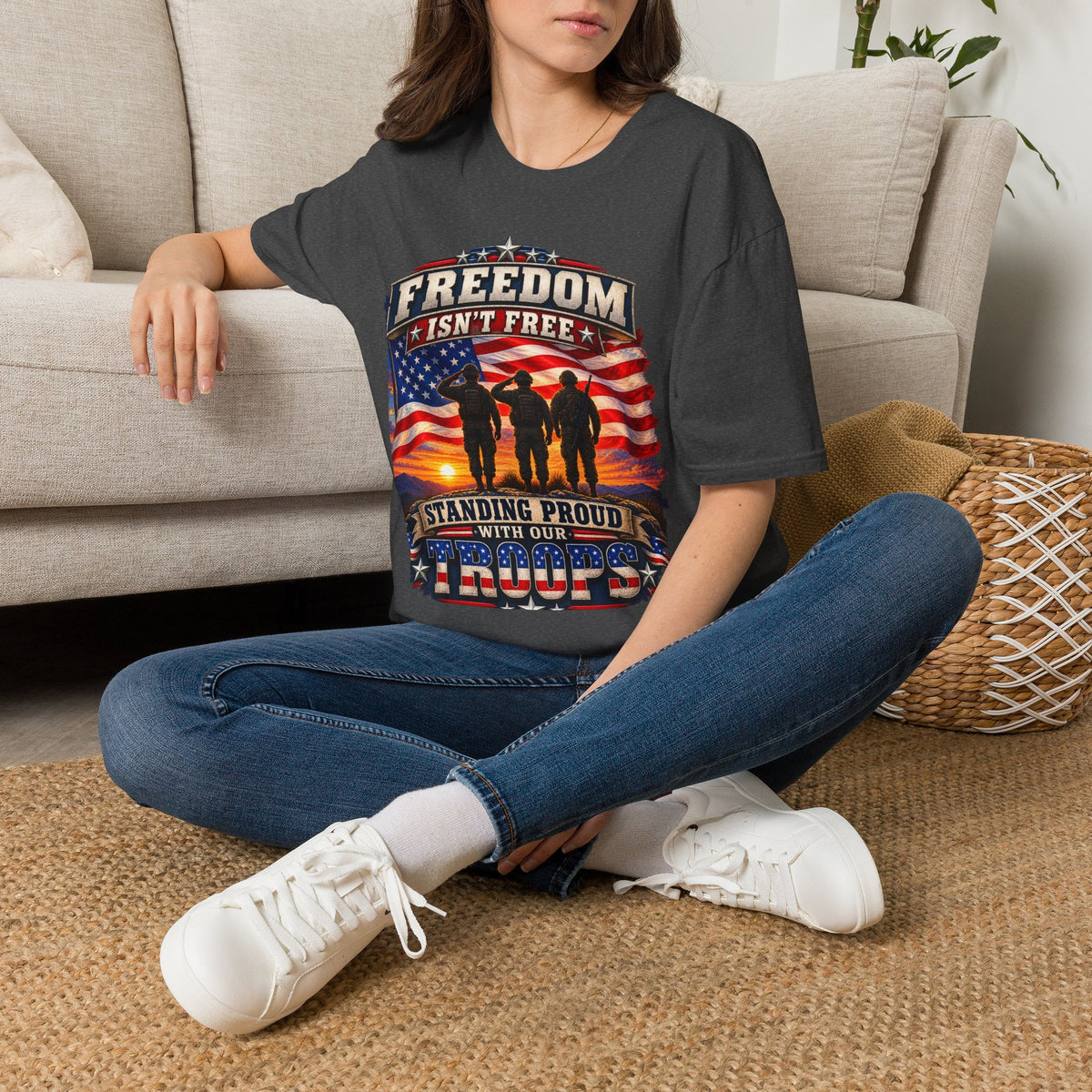 "Freedom Isn't Free" Unisex Soft-style T-Shirt
