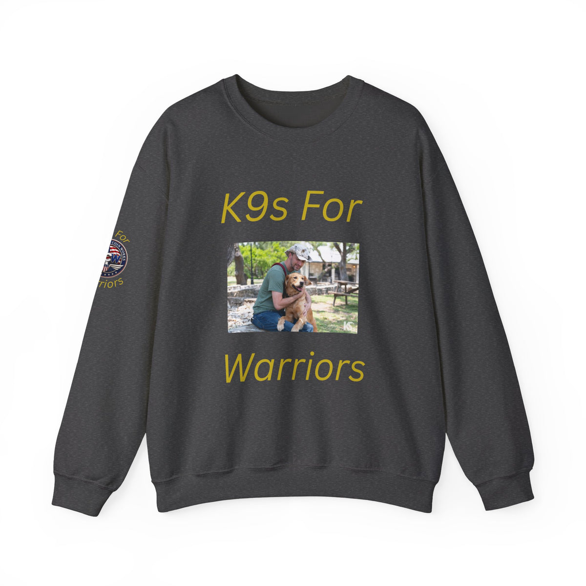 K9s For Warriors Crewneck Sweatshirt — Veteran Support Dog Rescue