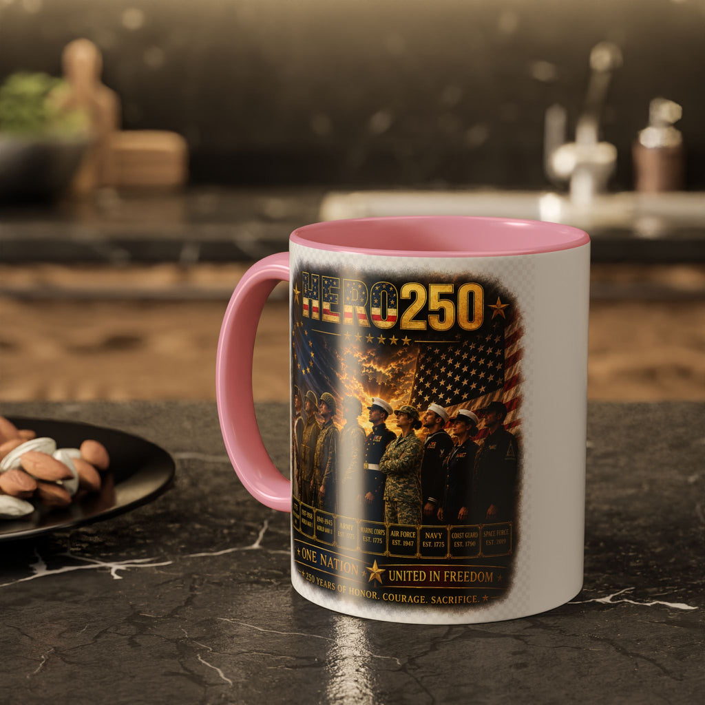 I Love America | HERO250 Patriotic American Coffee Mug