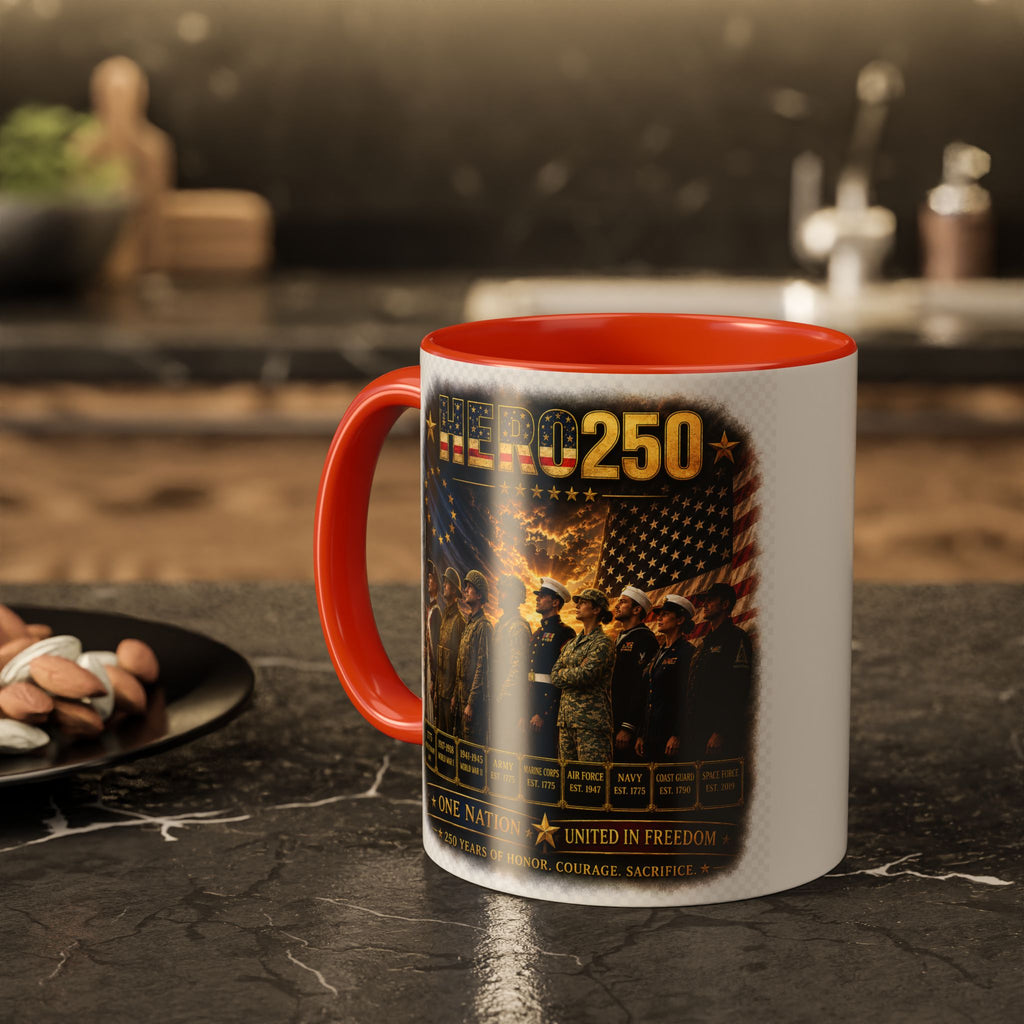I Love America | HERO250 Patriotic American Coffee Mug