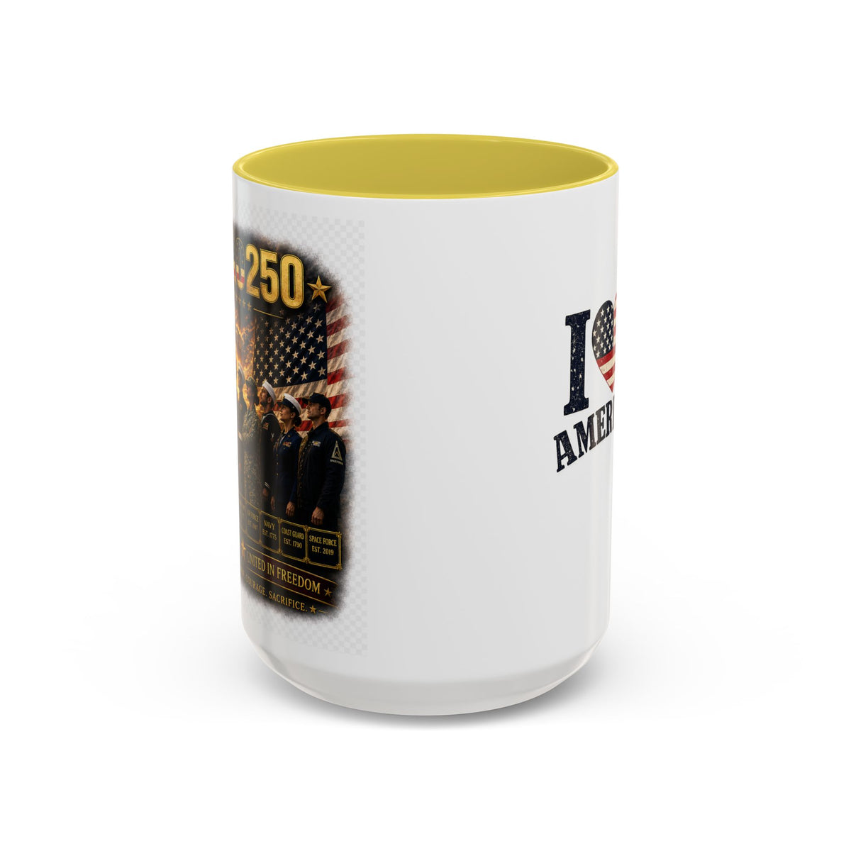 I Love America | HERO250 Patriotic American Coffee Mug