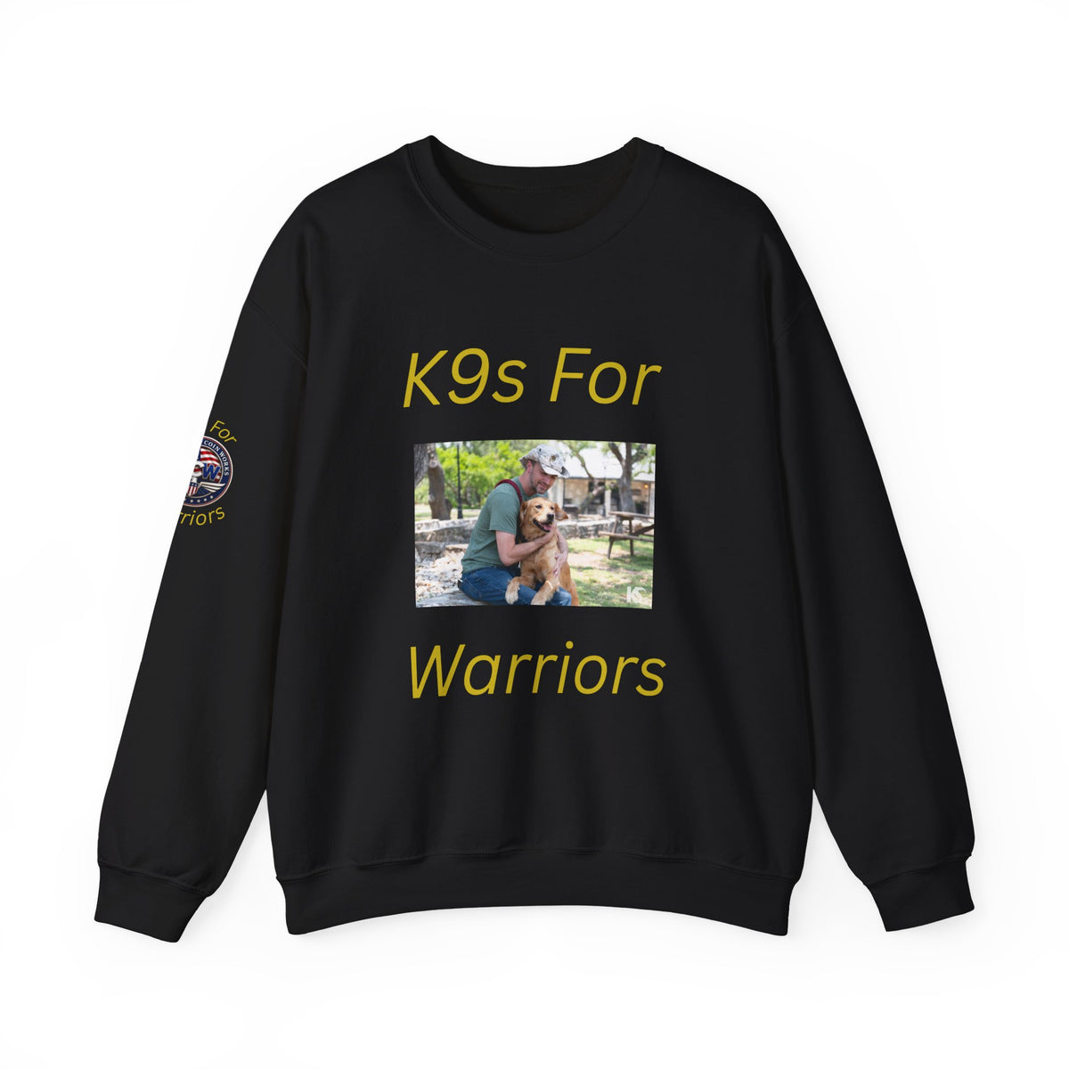 K9s For Warriors Crewneck Sweatshirt — Veteran Support Dog Rescue