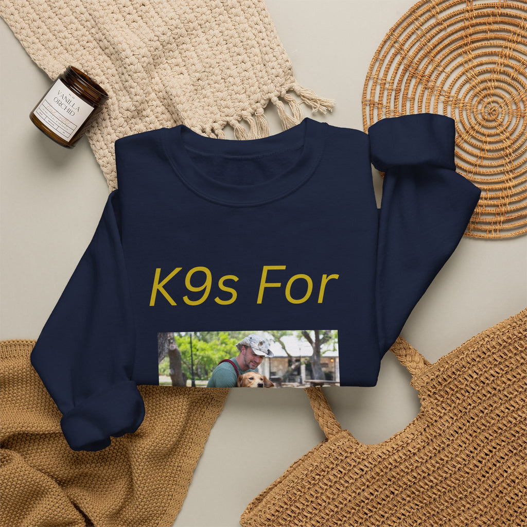 K9s For Warriors Crewneck Sweatshirt — Veteran Support Dog Rescue