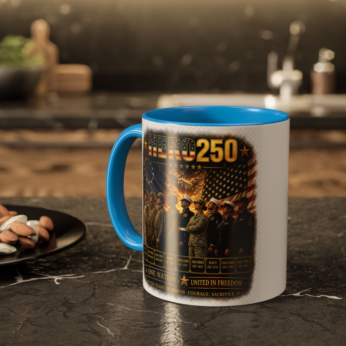 I Love America | HERO250 Patriotic American Coffee Mug