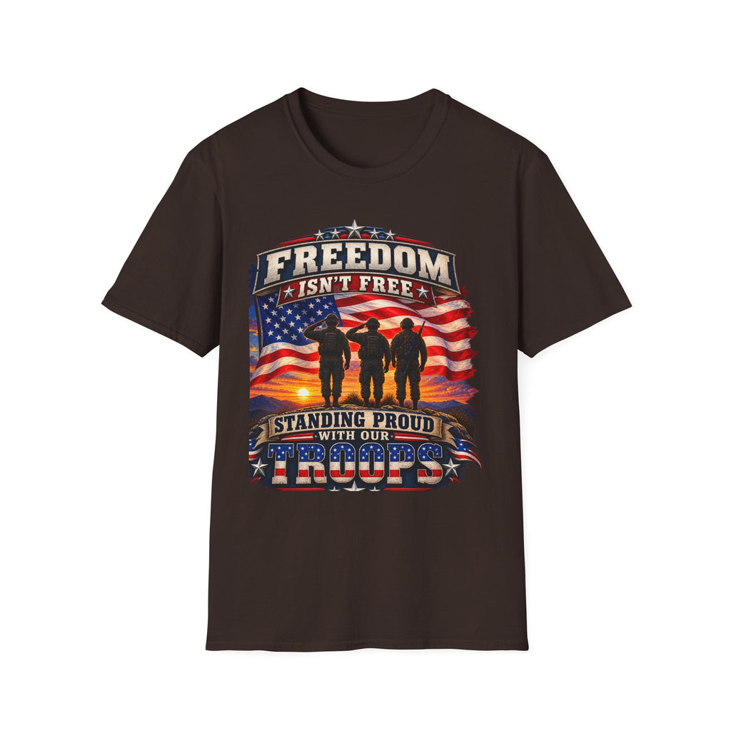 "Freedom Isn't Free" Unisex Soft-style T-Shirt