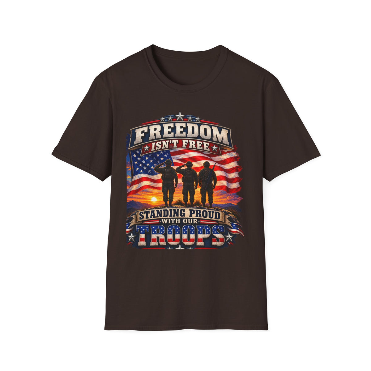 "Freedom Isn't Free" Unisex Soft-style T-Shirt