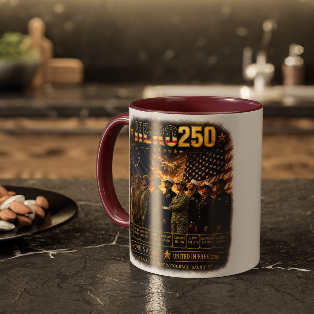 I Love America | HERO250 Patriotic American Coffee Mug