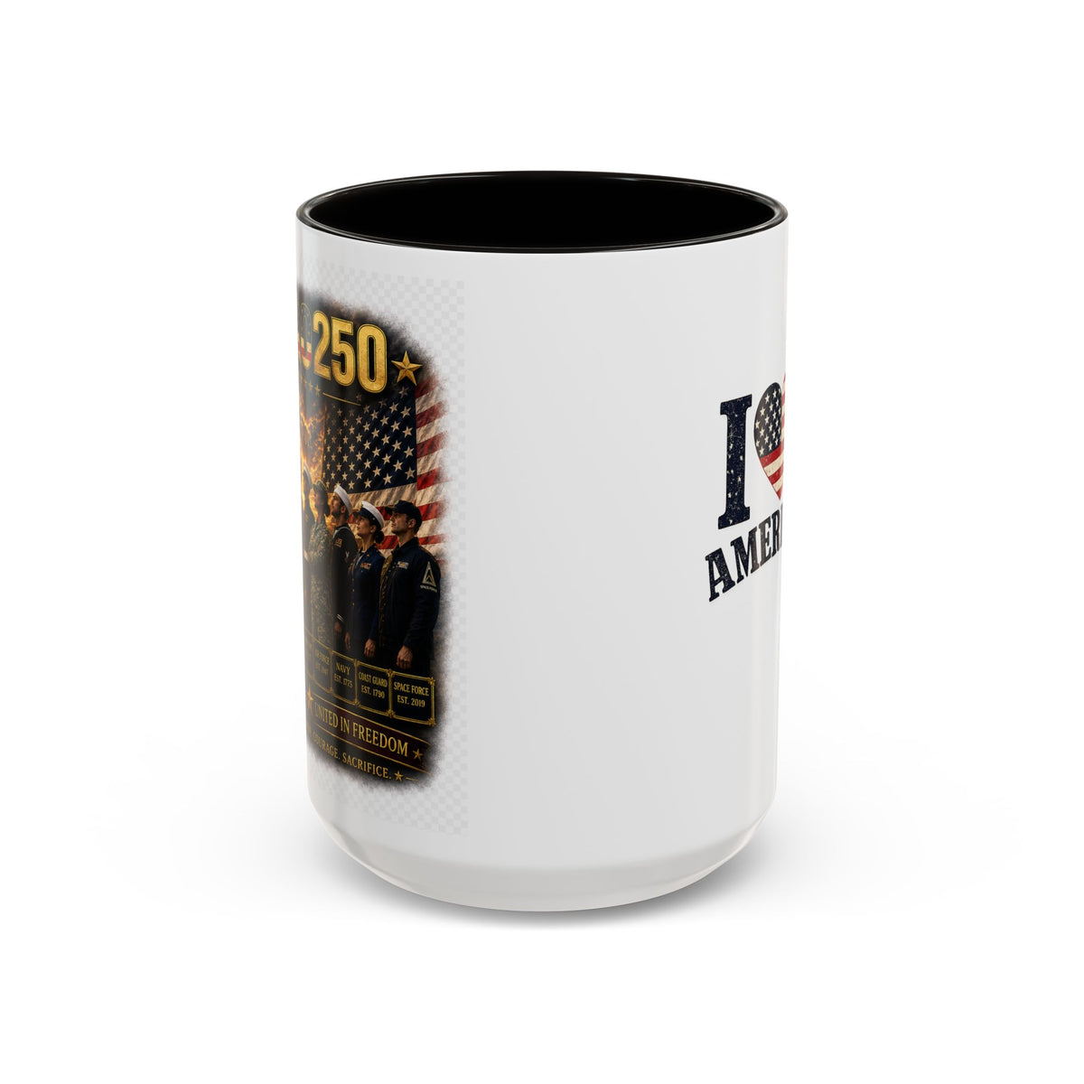 I Love America | HERO250 Patriotic American Coffee Mug