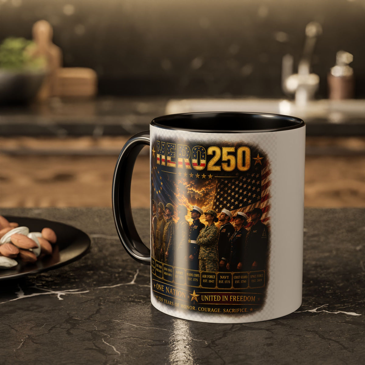 I Love America | HERO250 Patriotic American Coffee Mug