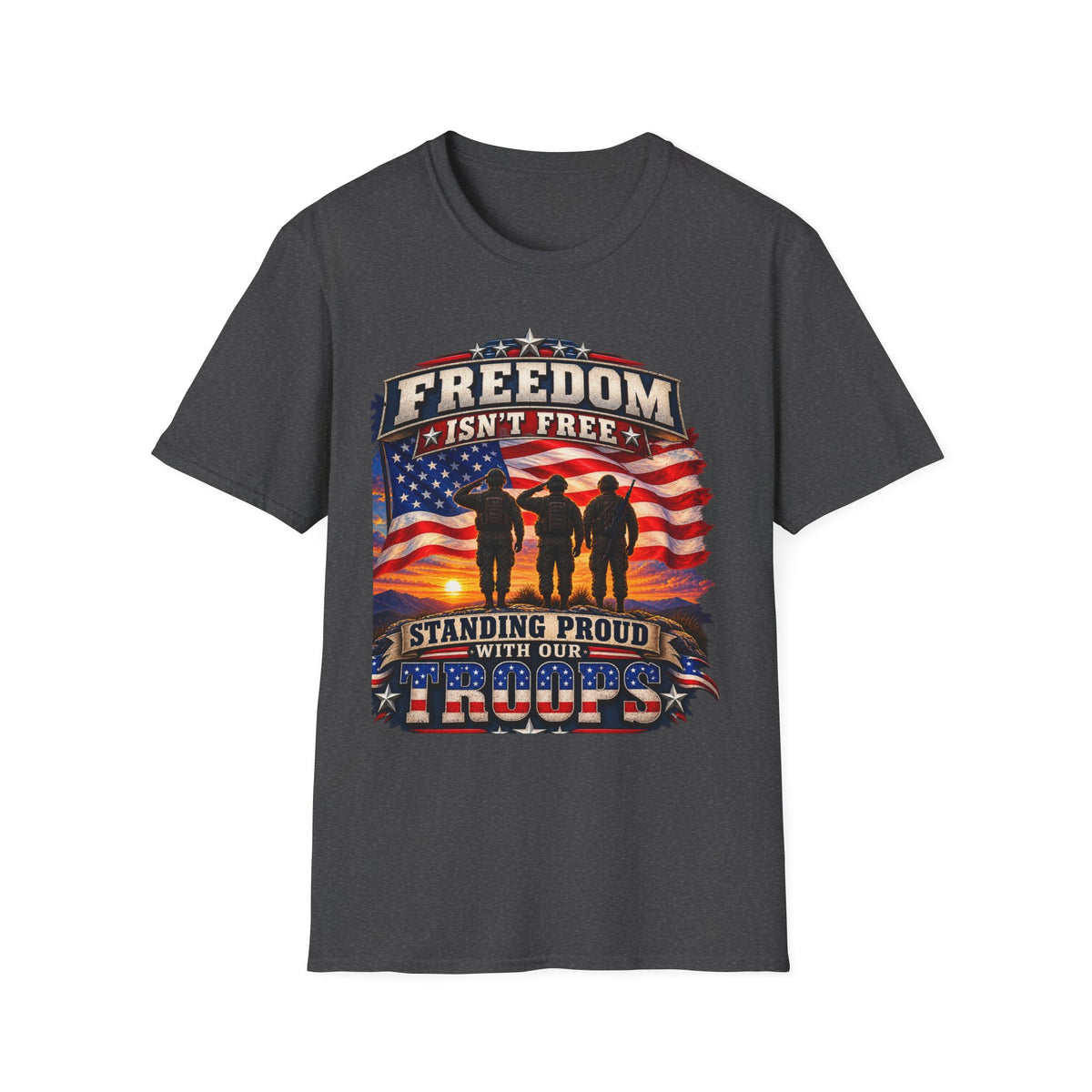 "Freedom Isn't Free" Unisex Soft-style T-Shirt