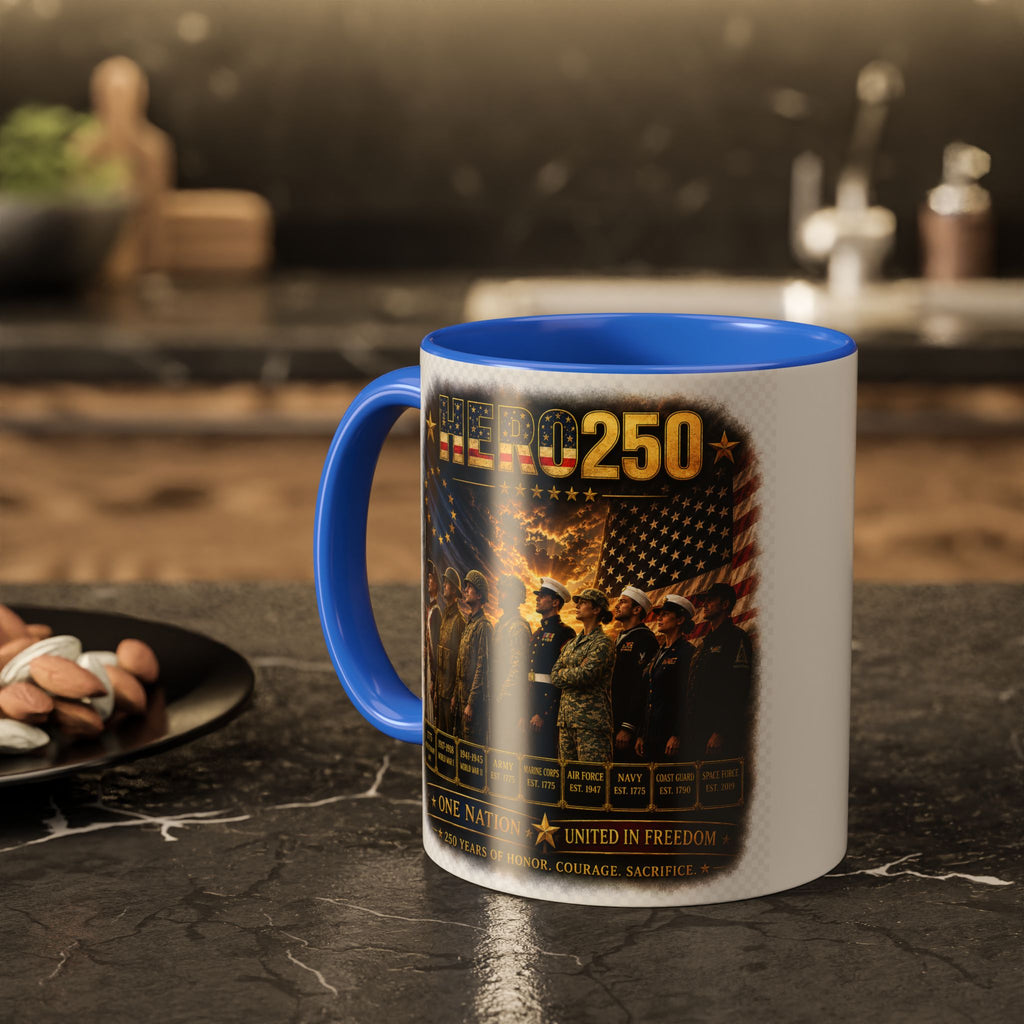 I Love America | HERO250 Patriotic American Coffee Mug