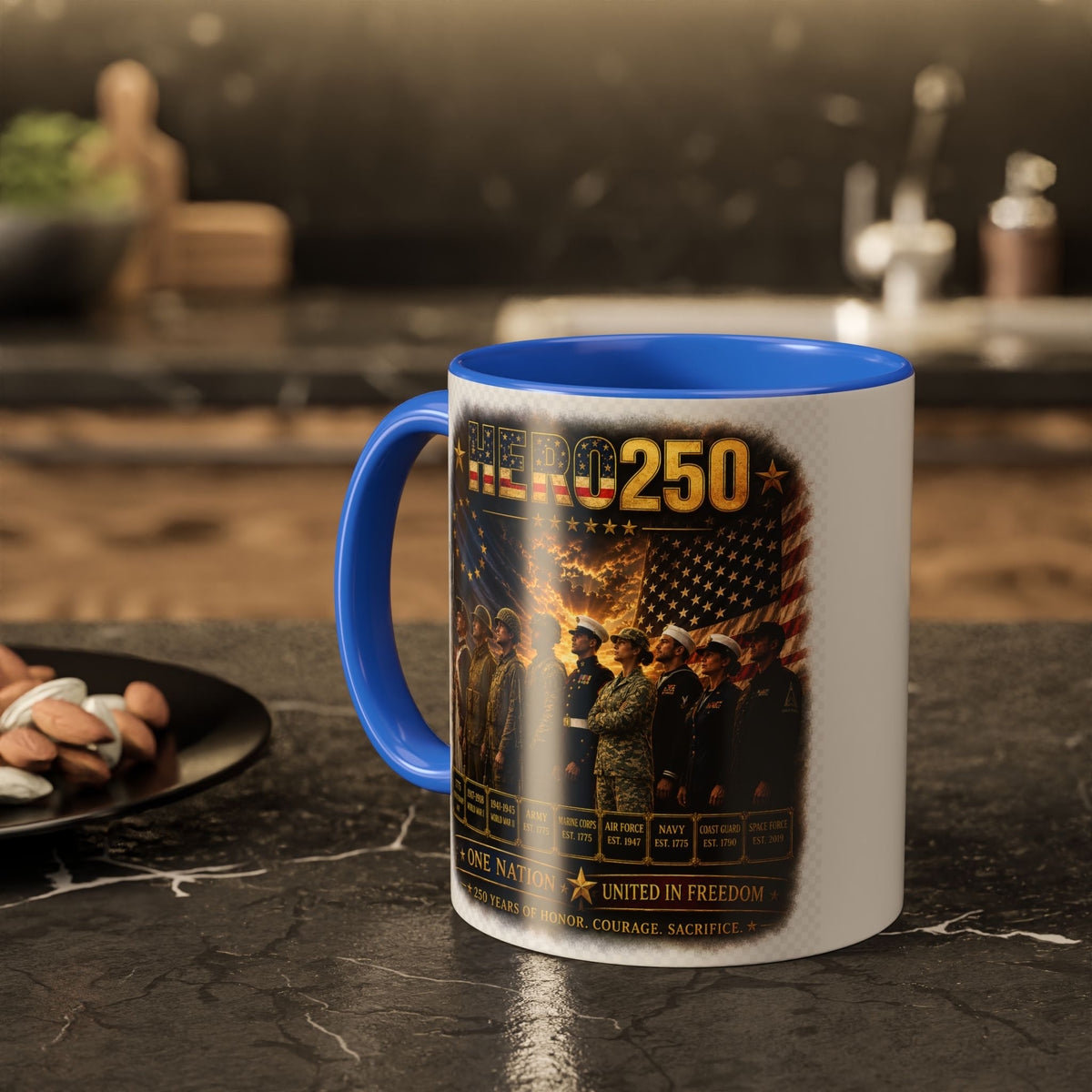 I Love America | HERO250 Patriotic American Coffee Mug