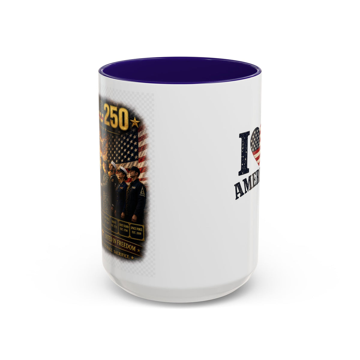 I Love America | HERO250 Patriotic American Coffee Mug