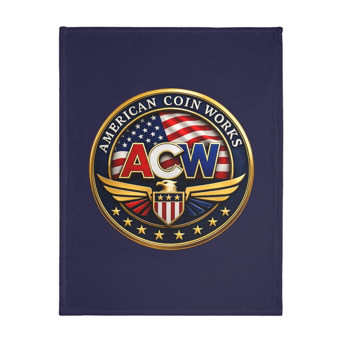 9/11 Tribute Blanket — "Remember. Honor. Rise." Velveteen Microfiber Memorial Throw