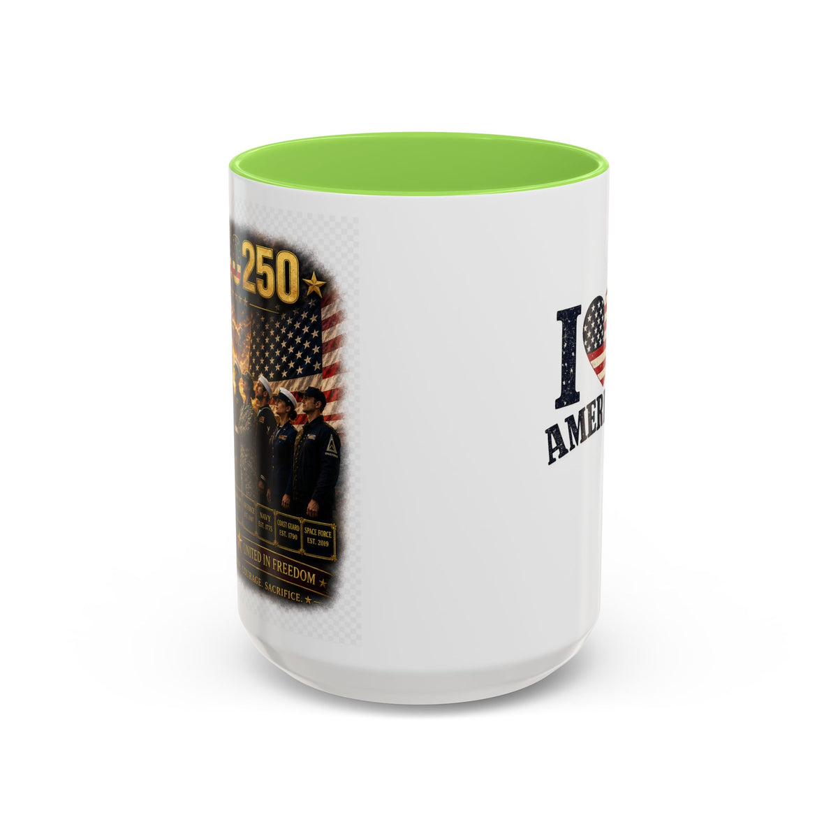 I Love America | HERO250 Patriotic American Coffee Mug