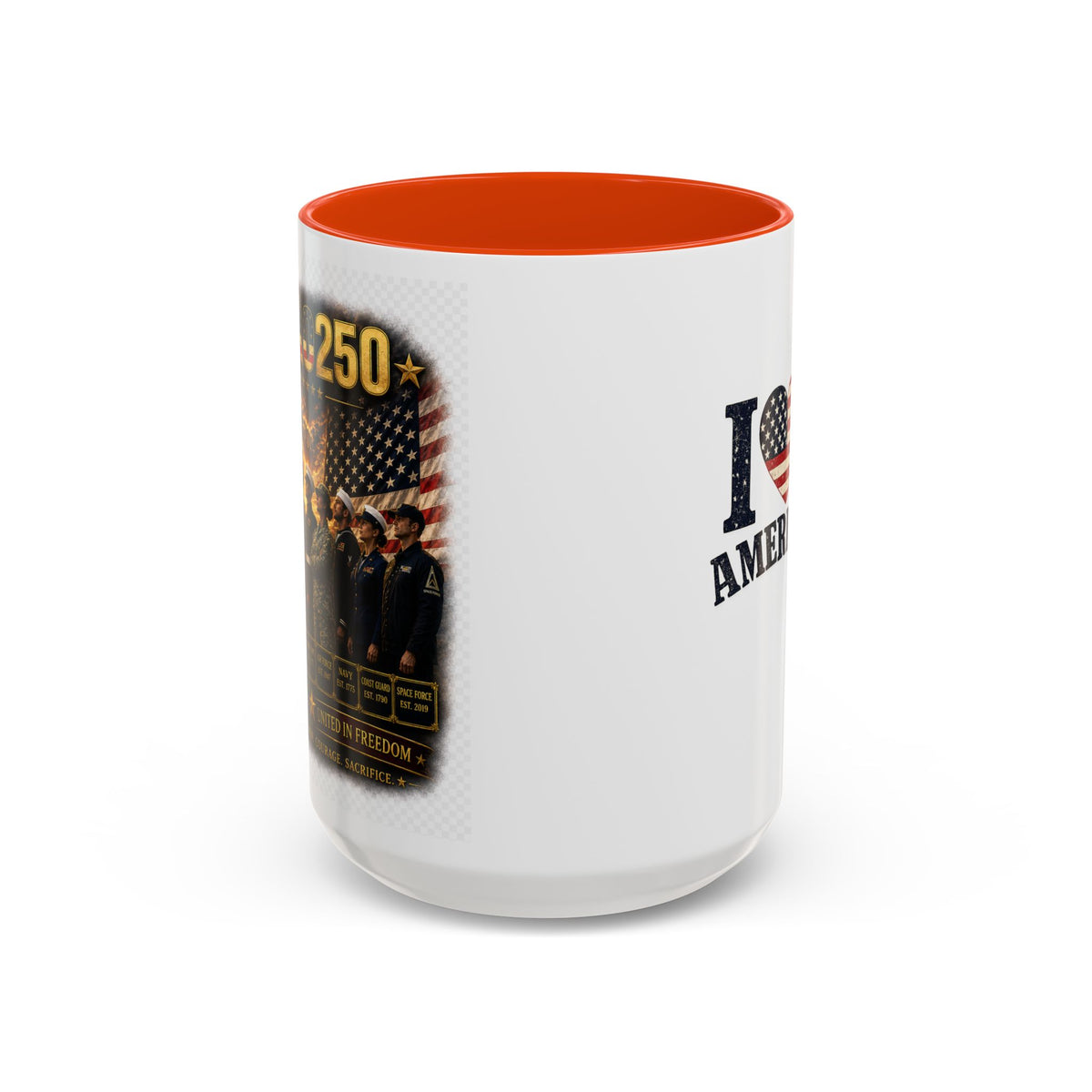 I Love America | HERO250 Patriotic American Coffee Mug