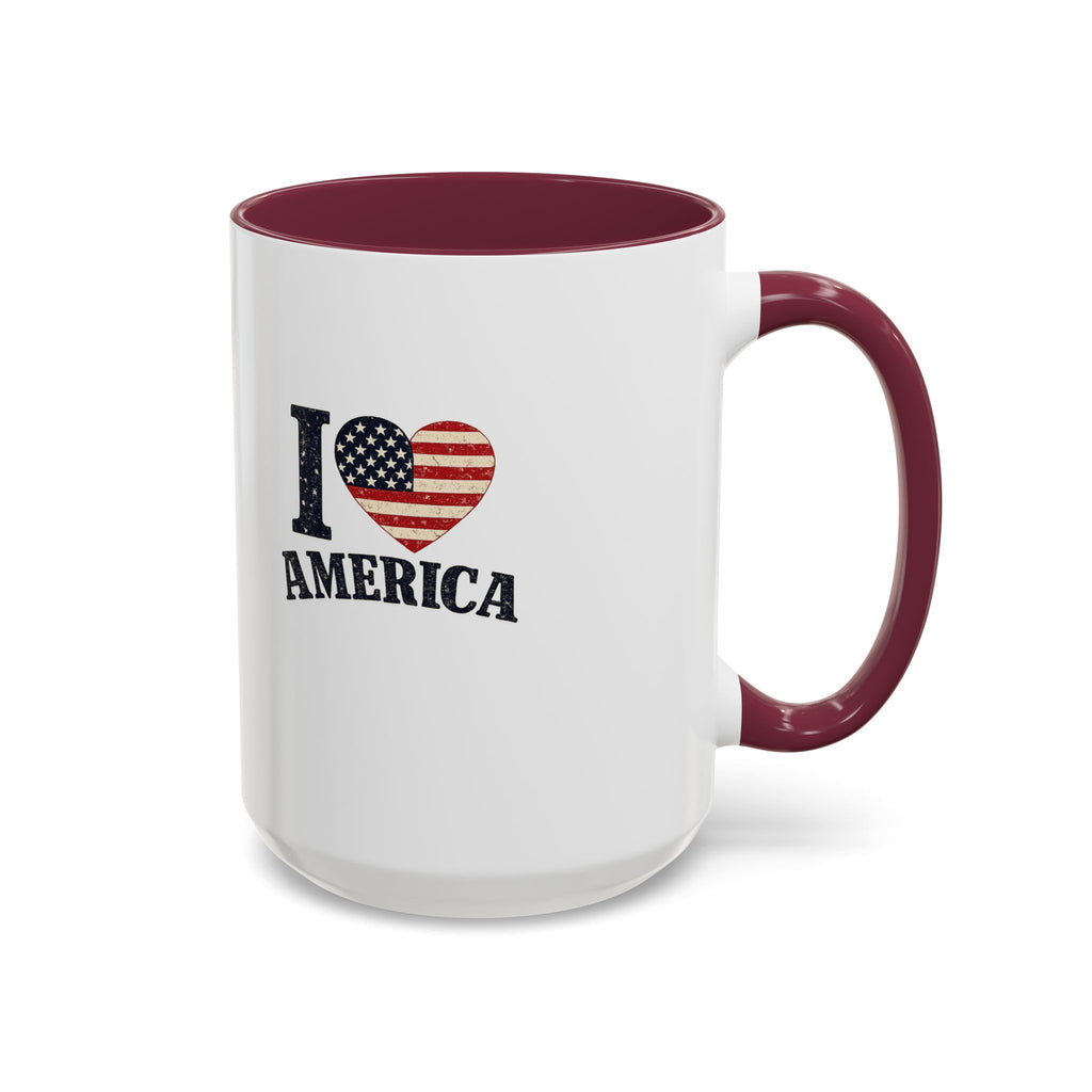 I Love America | HERO250 Patriotic American Coffee Mug