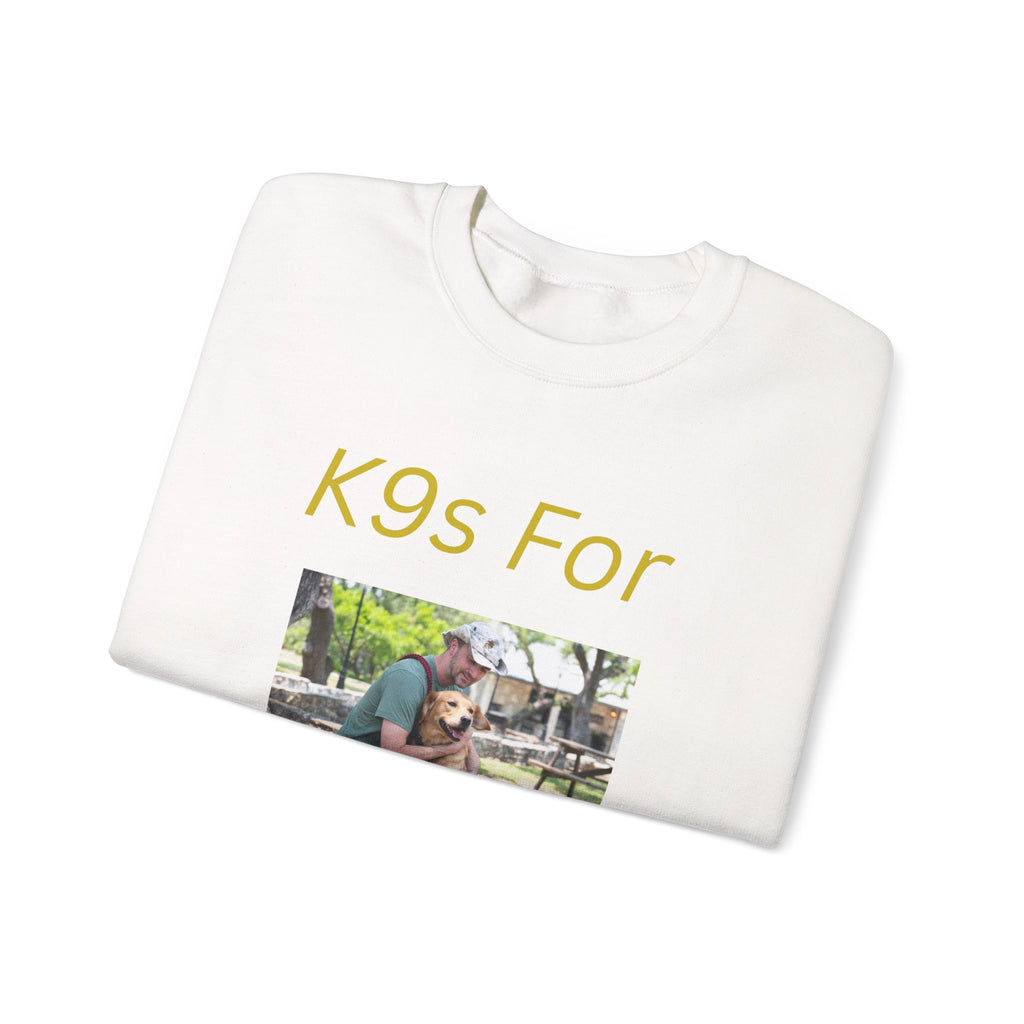 K9s For Warriors Crewneck Sweatshirt — Veteran Support Dog Rescue