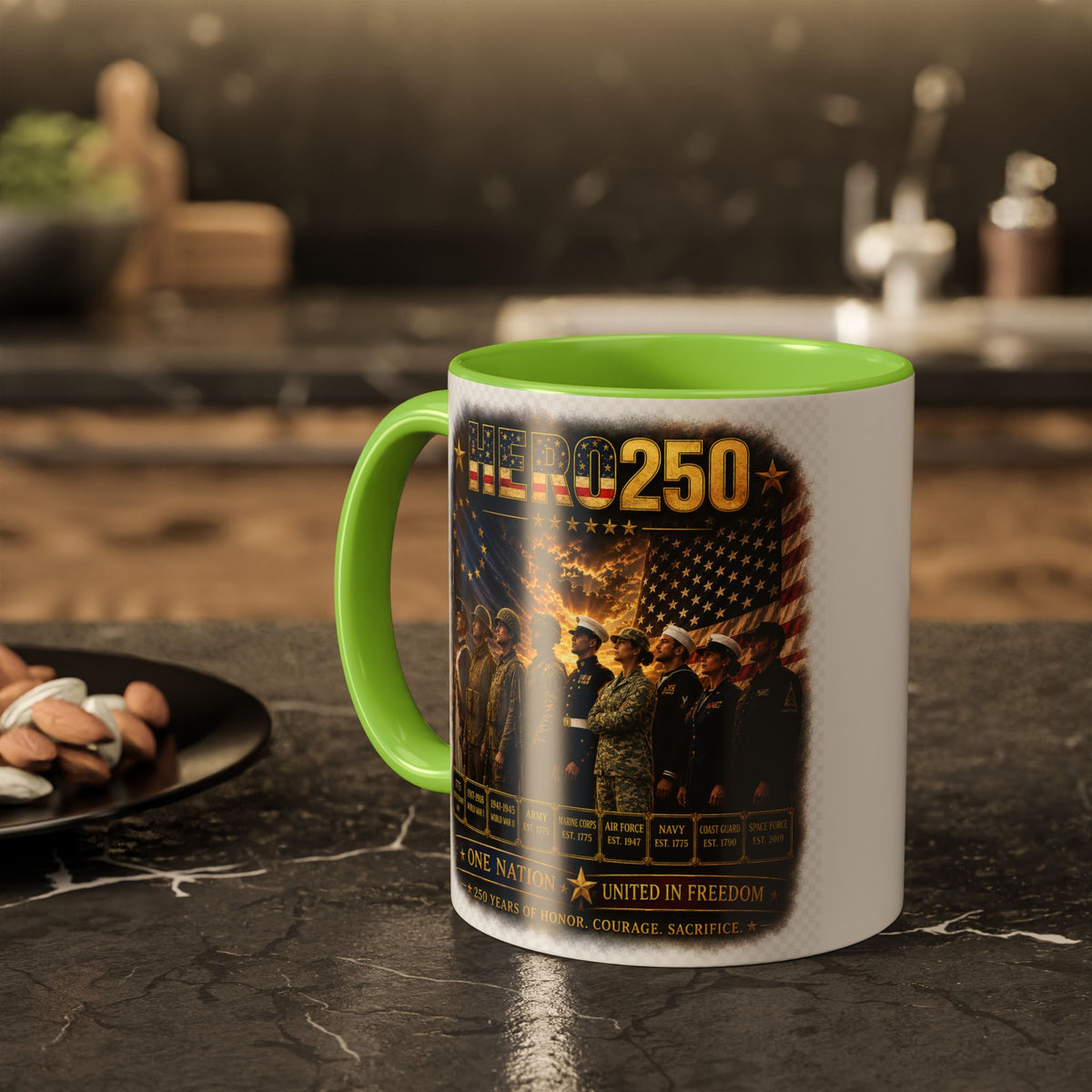 I Love America | HERO250 Patriotic American Coffee Mug