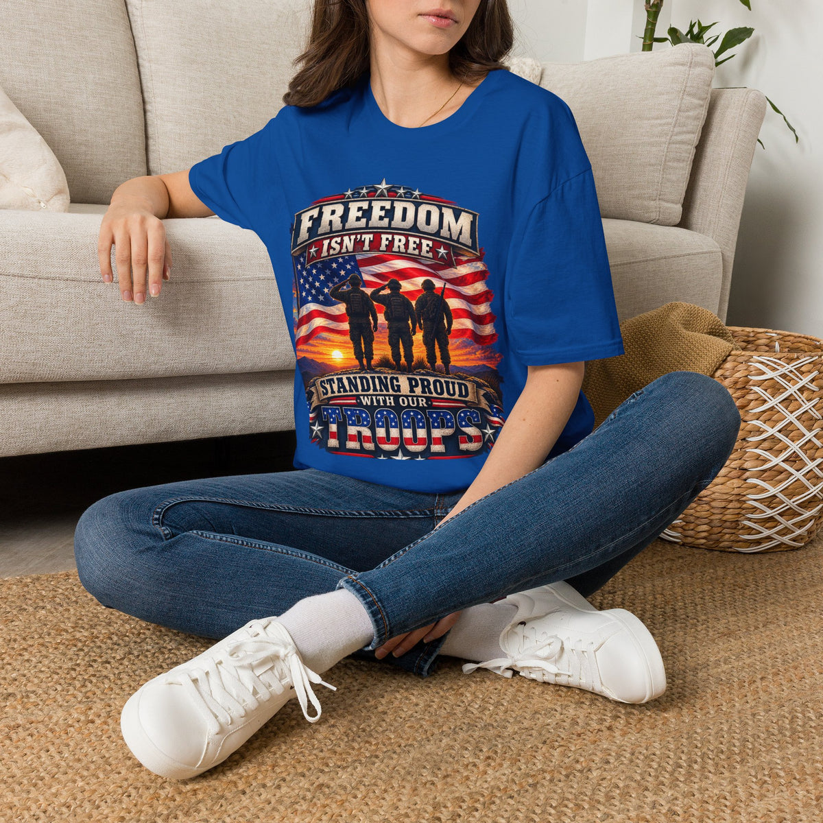 "Freedom Isn't Free" Unisex Soft-style T-Shirt