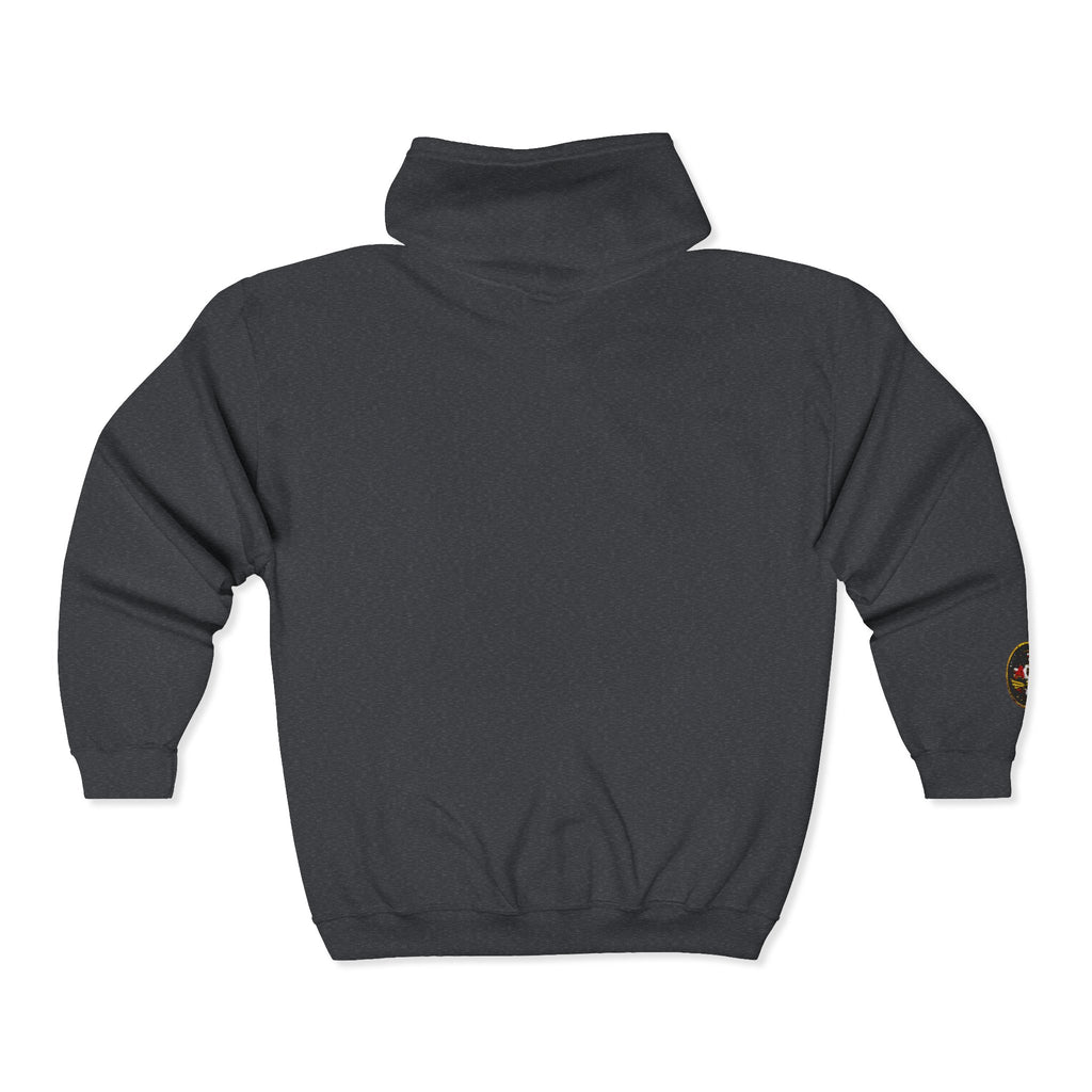 Twin Towers Tribute Full Zip Front Hoodie