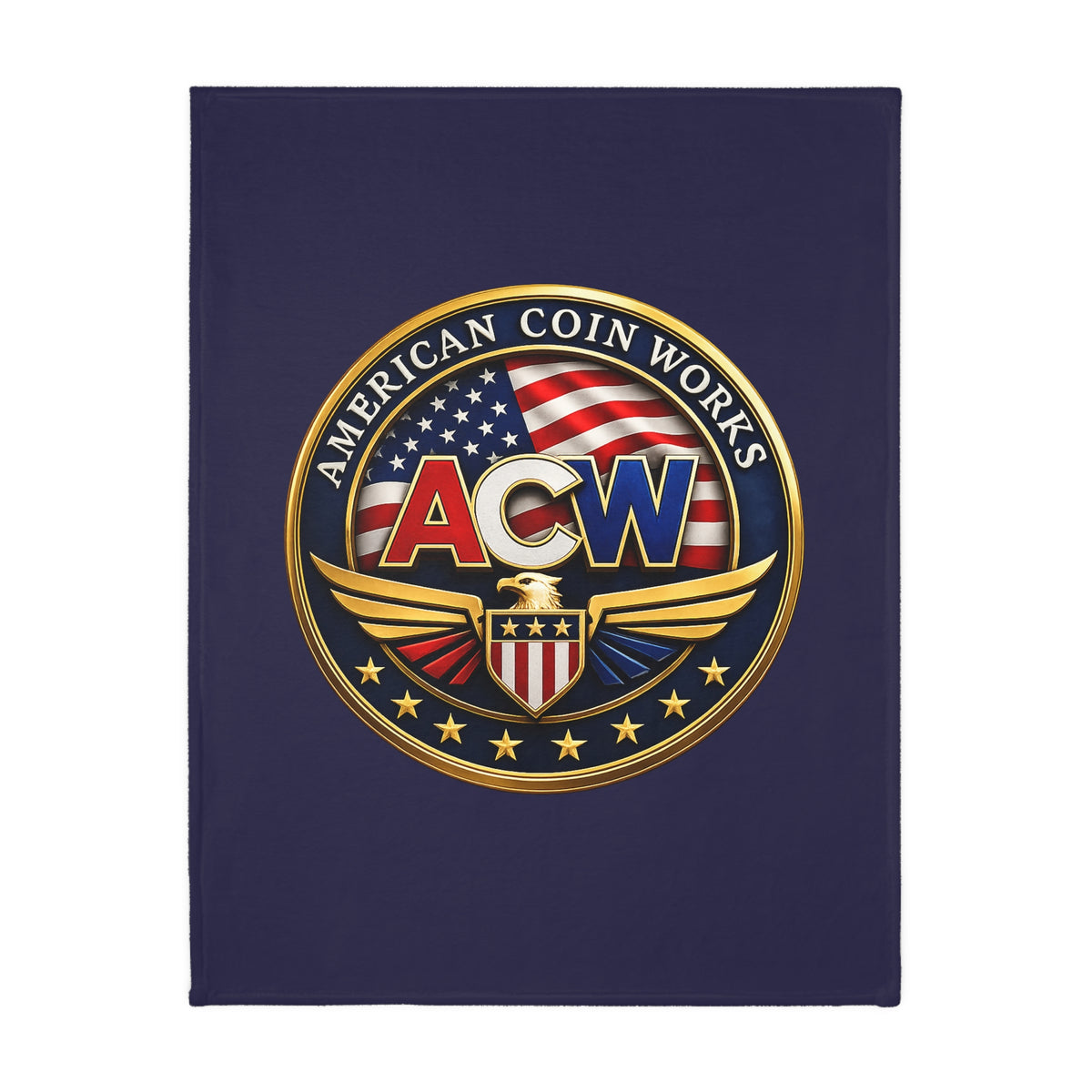 9/11 Tribute Blanket — "Remember. Honor. Rise." Velveteen Microfiber Memorial Throw