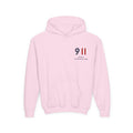 Youth 9/11 Memorial Hoodie — Patriot Flag Design