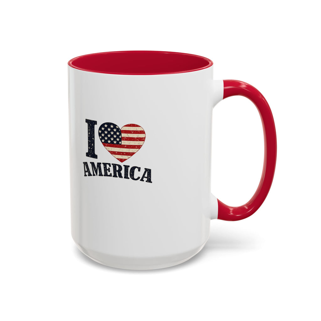 I Love America | HERO250 Patriotic American Coffee Mug