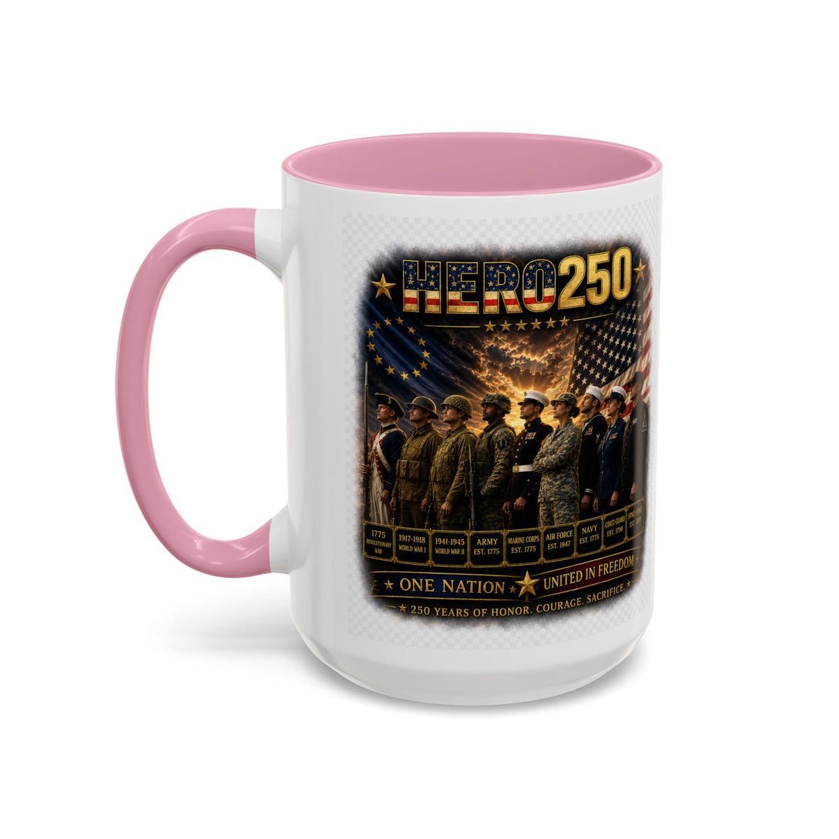 I Love America | HERO250 Patriotic American Coffee Mug