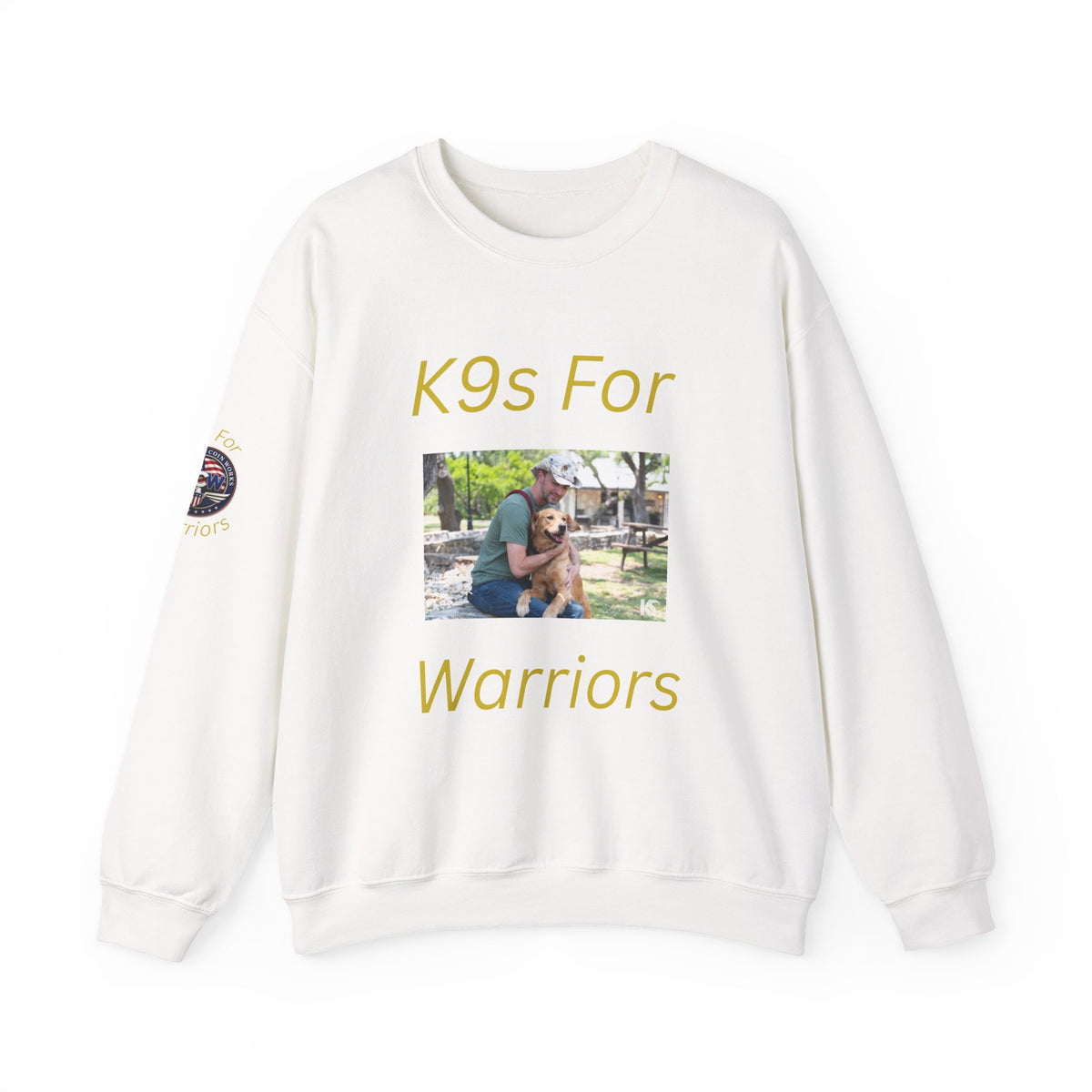 K9s For Warriors Crewneck Sweatshirt — Veteran Support Dog Rescue