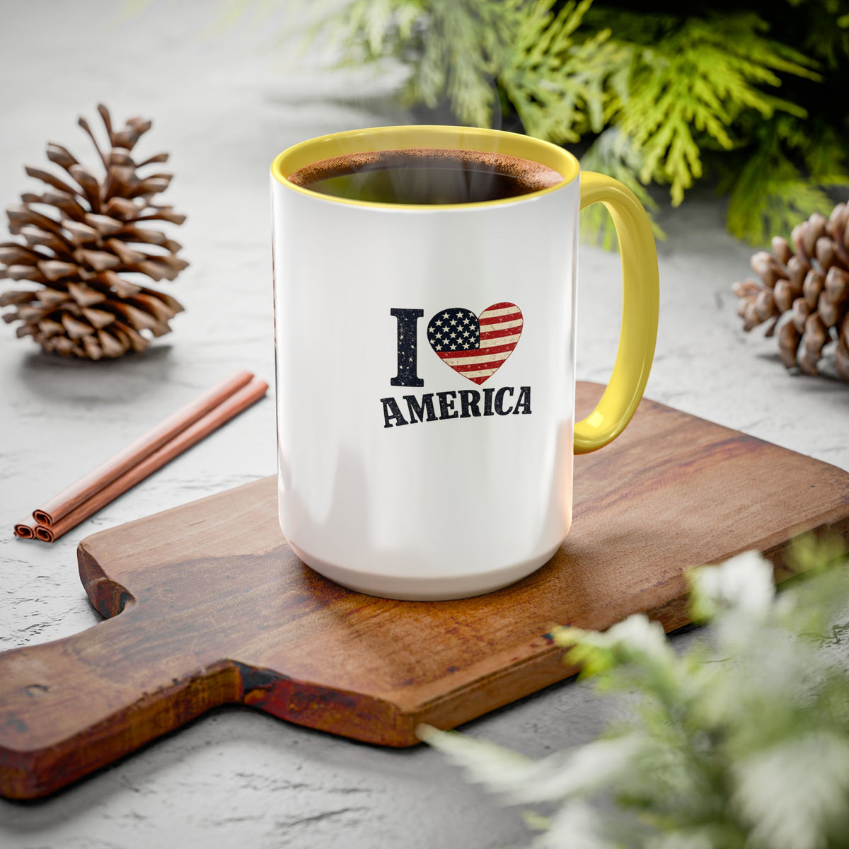 I Love America | HERO250 Patriotic American Coffee Mug