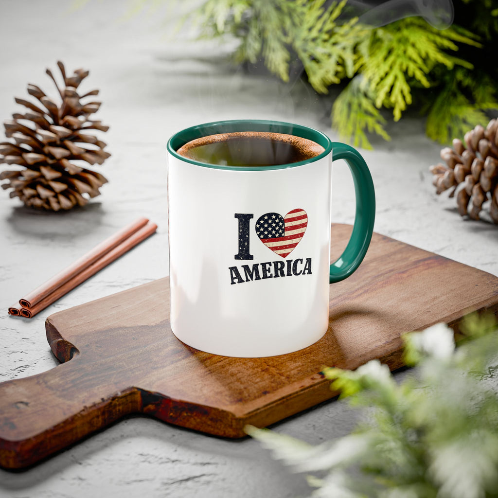 I Love America | HERO250 Patriotic American Coffee Mug