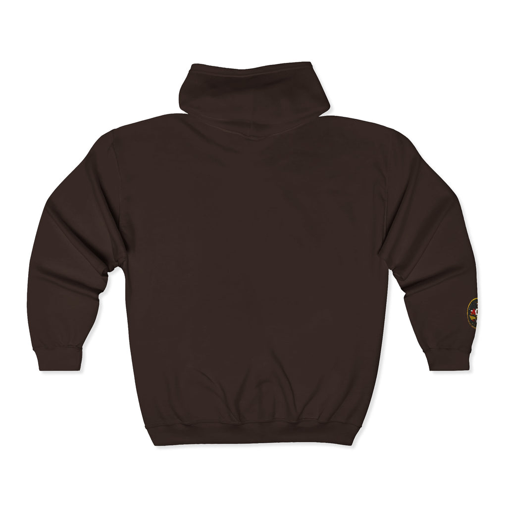 Twin Towers Tribute Full Zip Front Hoodie