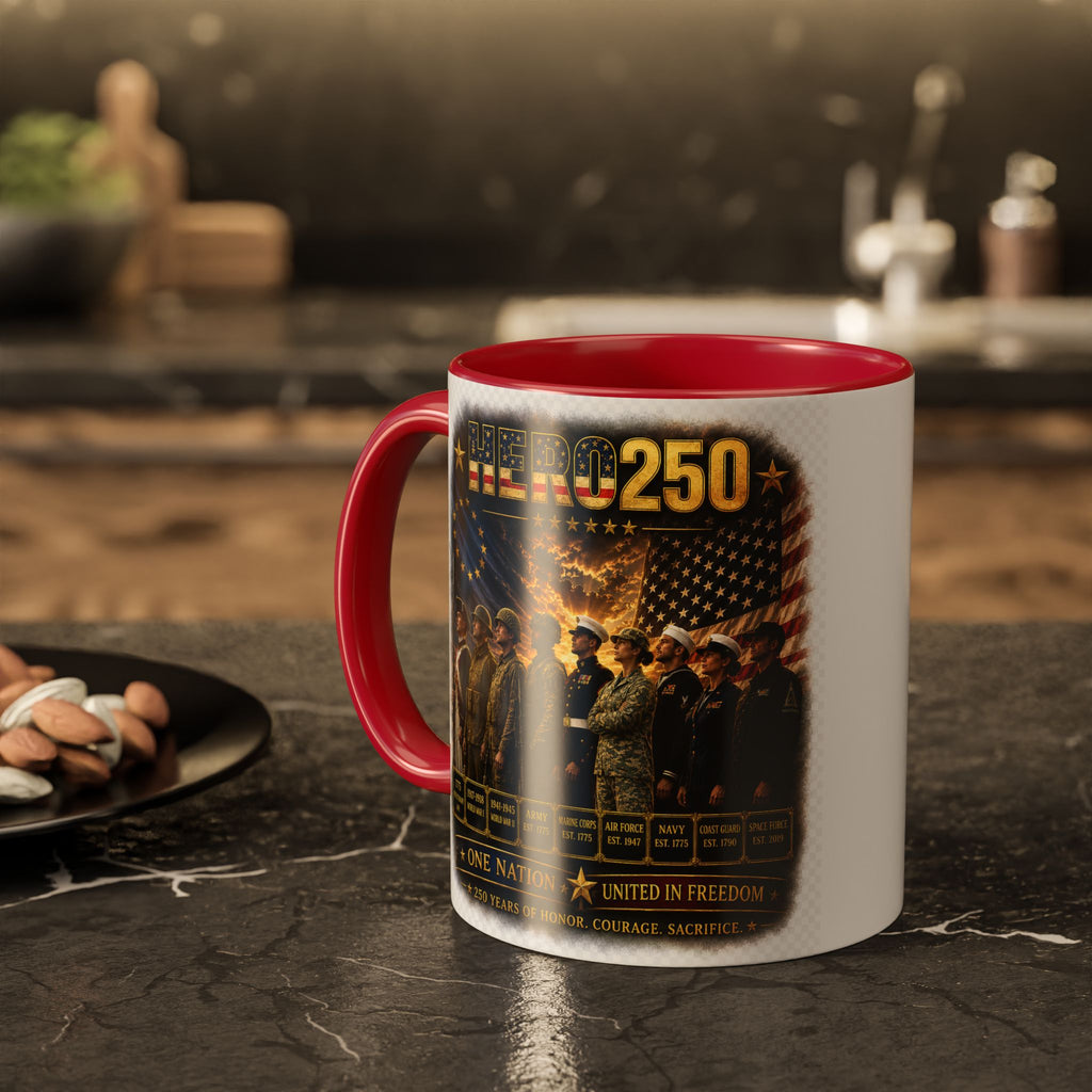 I Love America | HERO250 Patriotic American Coffee Mug