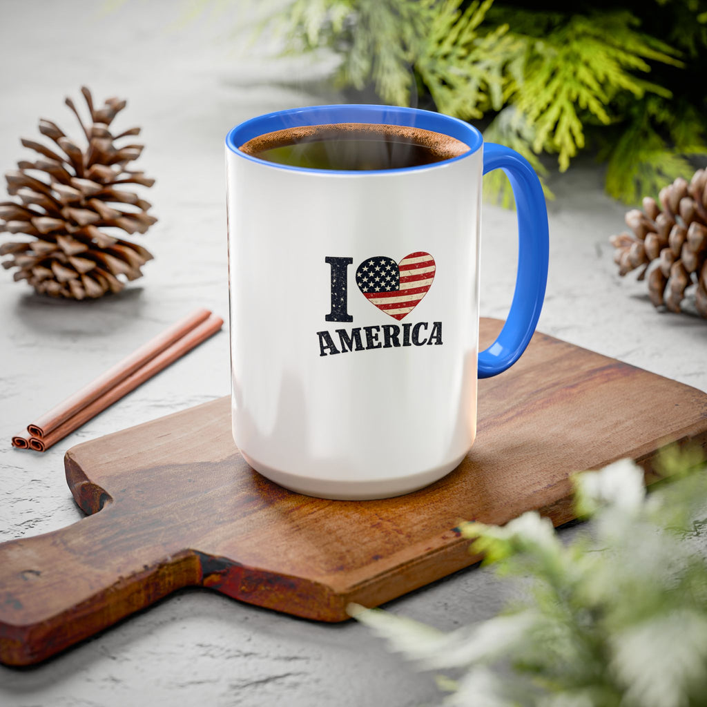 I Love America | HERO250 Patriotic American Coffee Mug