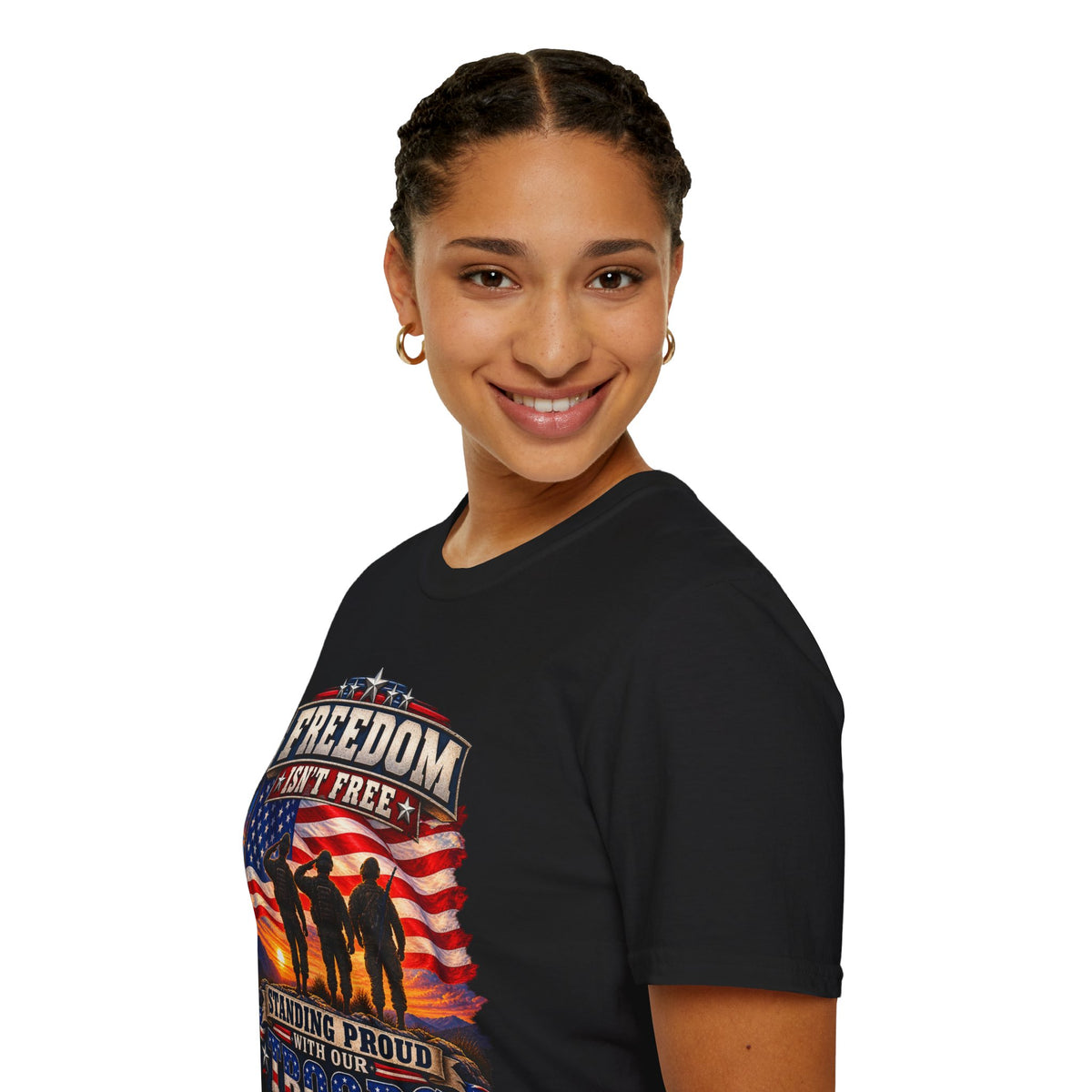 "Freedom Isn't Free" Unisex Soft-style T-Shirt