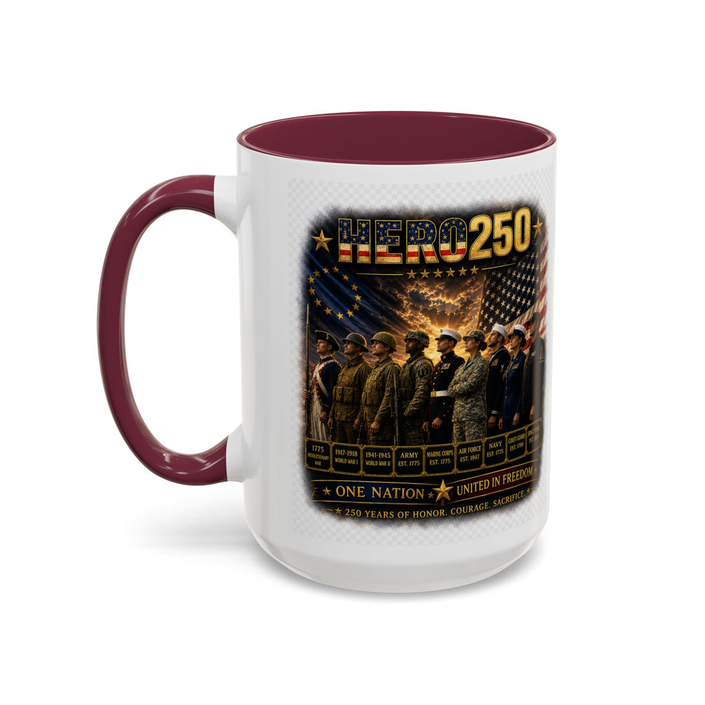 I Love America | HERO250 Patriotic American Coffee Mug