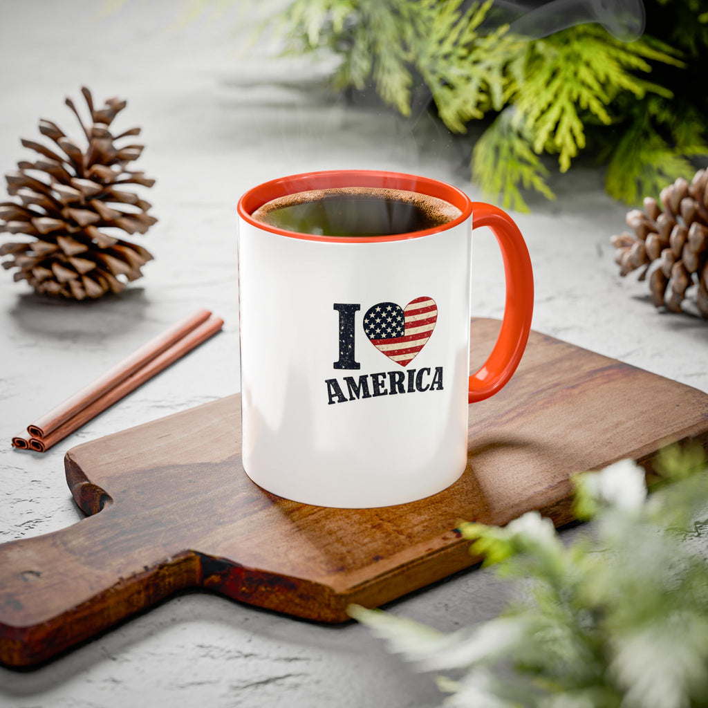 I Love America | HERO250 Patriotic American Coffee Mug