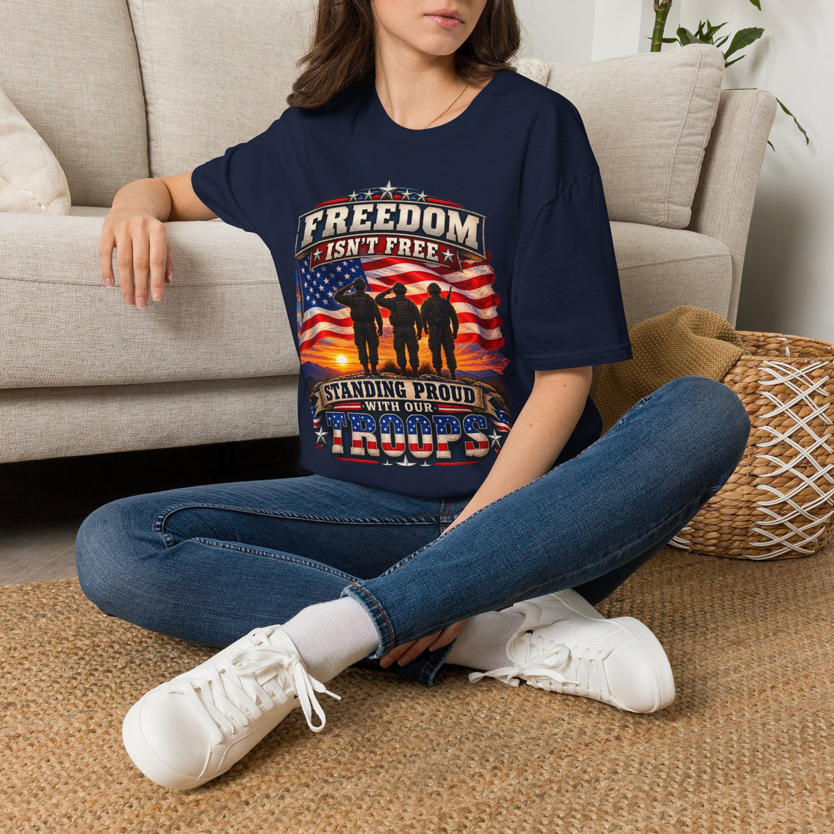 "Freedom Isn't Free" Unisex Soft-style T-Shirt