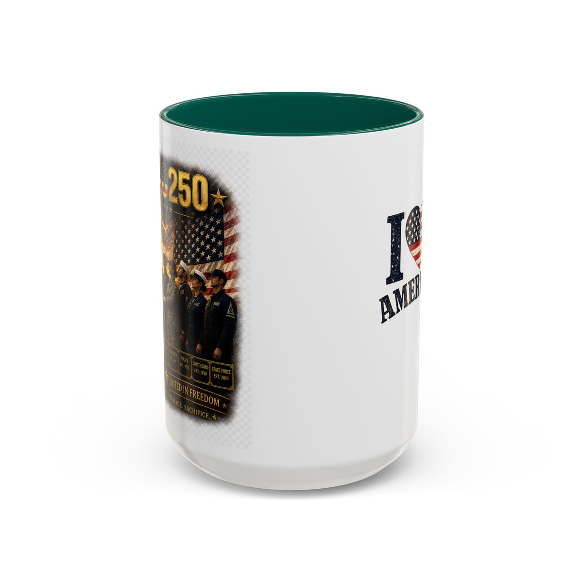 I Love America | HERO250 Patriotic American Coffee Mug