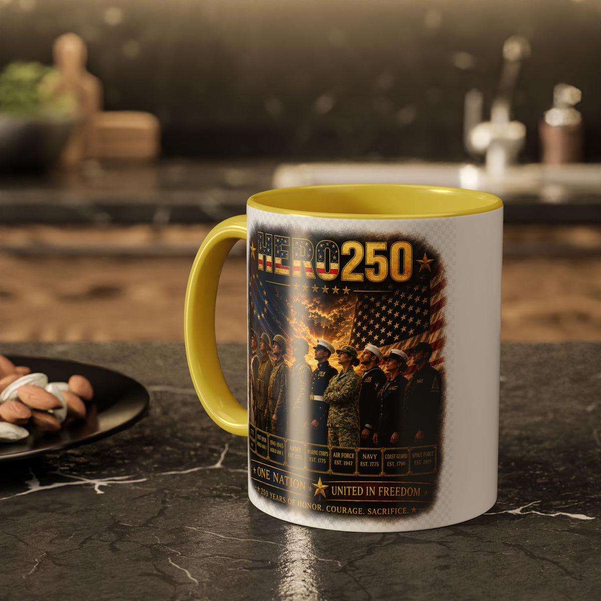 I Love America | HERO250 Patriotic American Coffee Mug