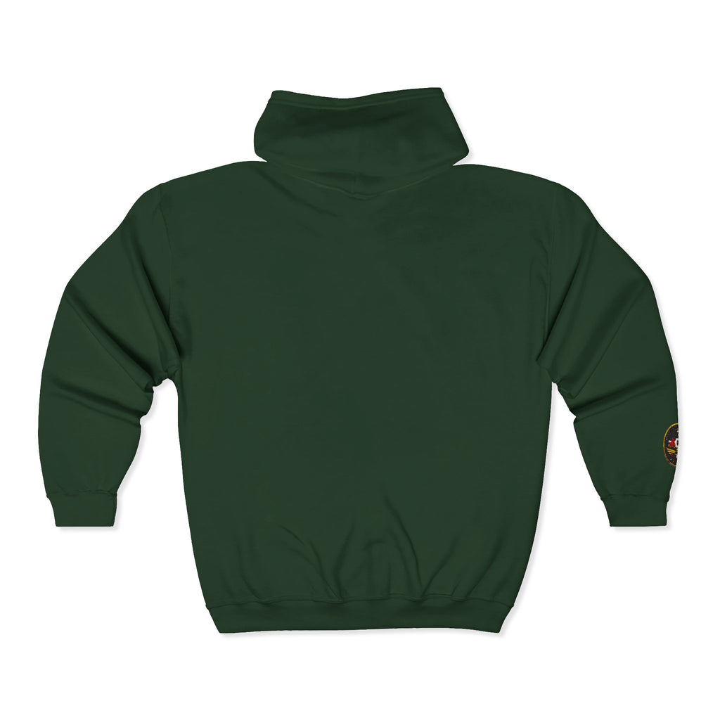 Twin Towers Tribute Full Zip Front Hoodie